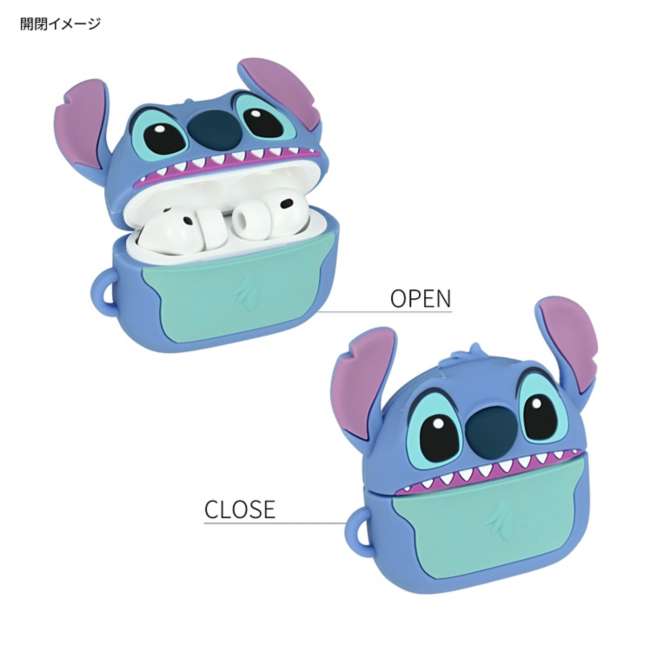 Funda de silicona para AirPods Pro 3 de Stitch