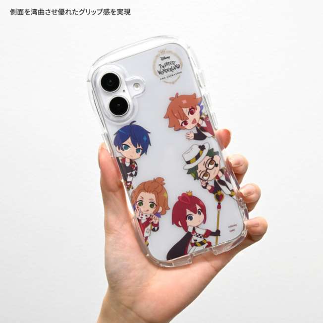 Carcasa transparente Heartslabyul para iPhone 16