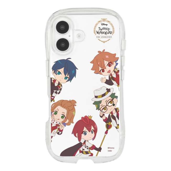 Carcasa transparente Heartslabyul para iPhone 16