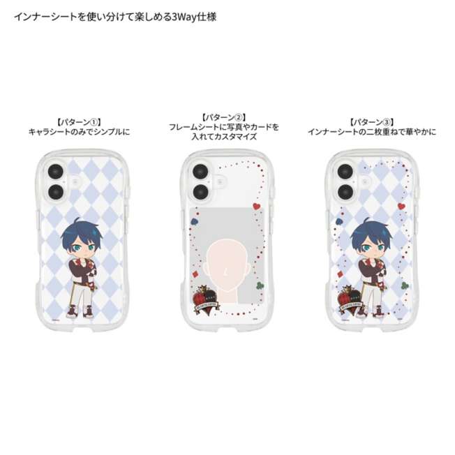 Carcasa transparente Deuce Spade para iPhone 16