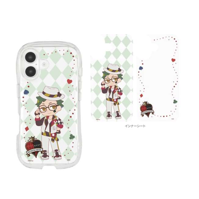 Funda transparente de Trey Clover para iPhone 16