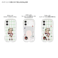 Funda transparente de Trey Clover para iPhone 16