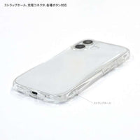 Funda transparente de Trey Clover para iPhone 16
