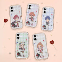 Funda transparente de Trey Clover para iPhone 16