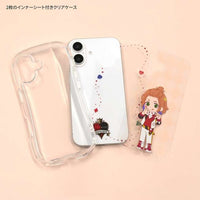 Funda transparente de Kate Diamond para iPhone 16