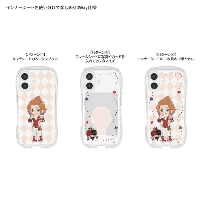 Funda transparente de Kate Diamond para iPhone 16
