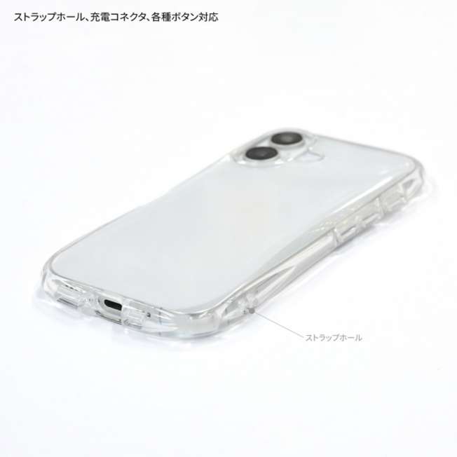 Funda transparente de Kate Diamond para iPhone 16
