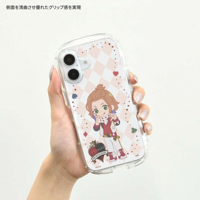 Funda transparente de Kate Diamond para iPhone 16
