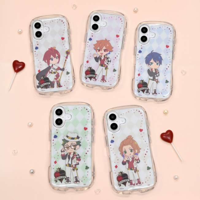 Funda transparente de Kate Diamond para iPhone 16