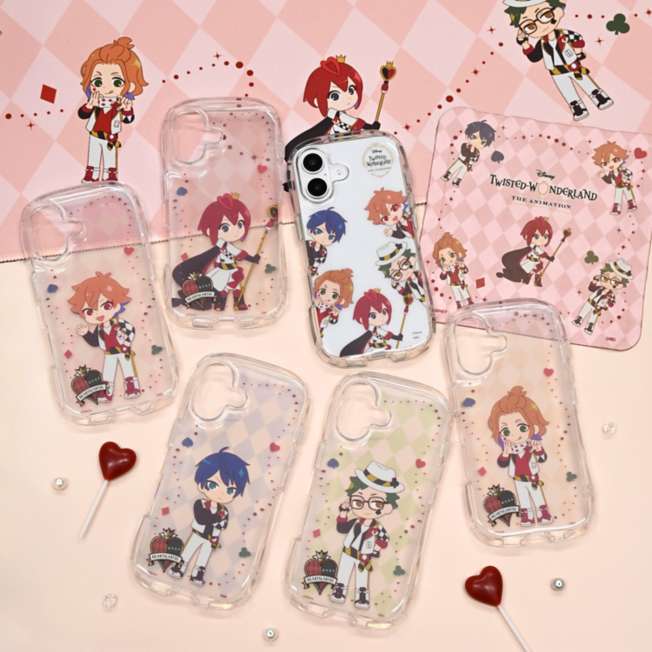 Funda transparente de Kate Diamond para iPhone 16
