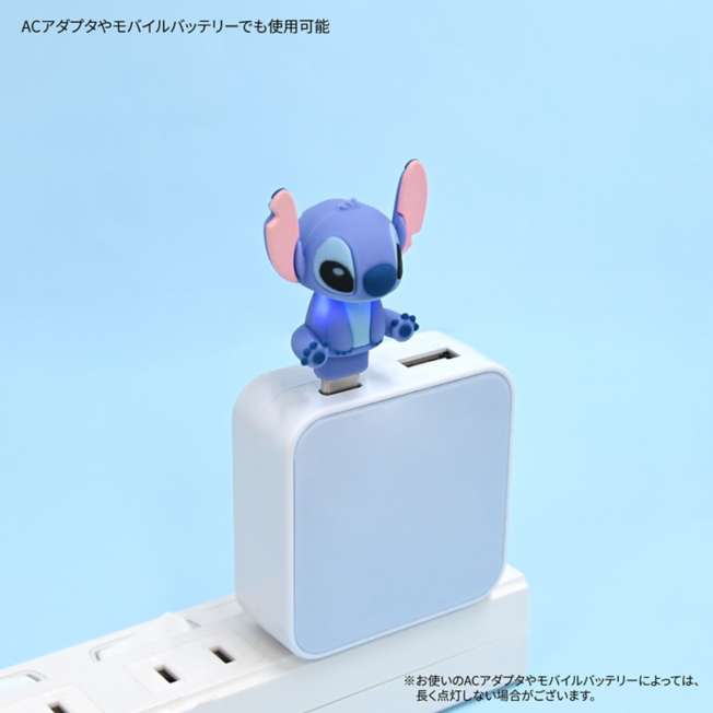 Pin luminoso USB-C de Stitch