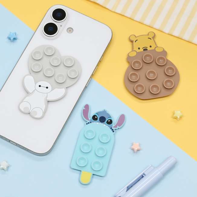 Soporte con ventosas para celular Stitch