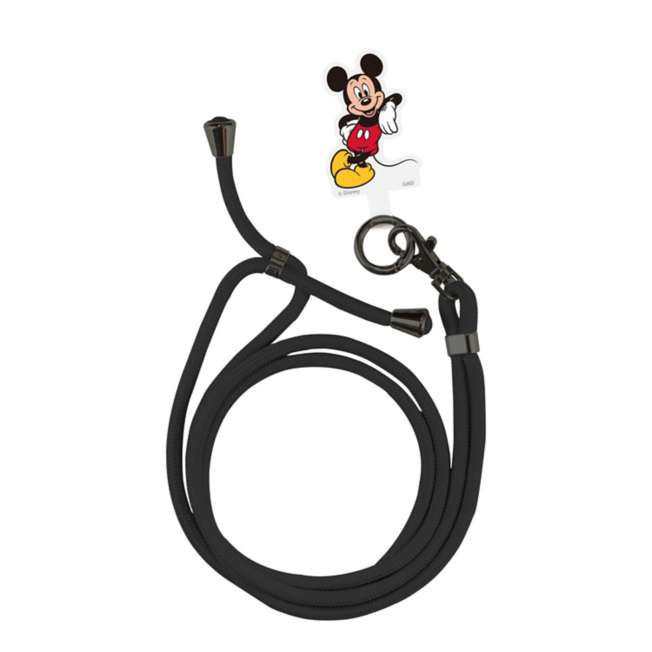 Set de anillo y correa para celular Mickey Mouse
