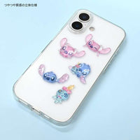 Sticker decorativo 3D Stitch y Angel Bubble Pop
