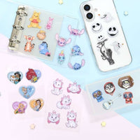 Sticker decorativo 3D Stitch y Angel Bubble Pop