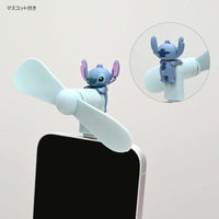 Mini ventilador con conector Lightning de Stitch