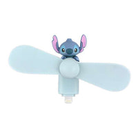 Mini ventilador con conector Lightning de Stitch