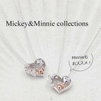 Collar colgante Mickey Mouse de oro blanco K10