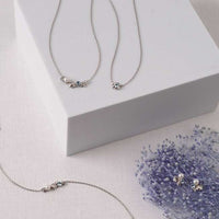 Aros de Ariel, La Sirenita, en oro blanco y aguamarina