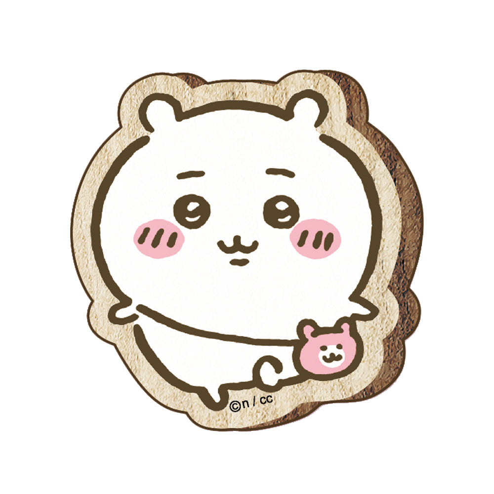 Pin de madera de Chiikawa