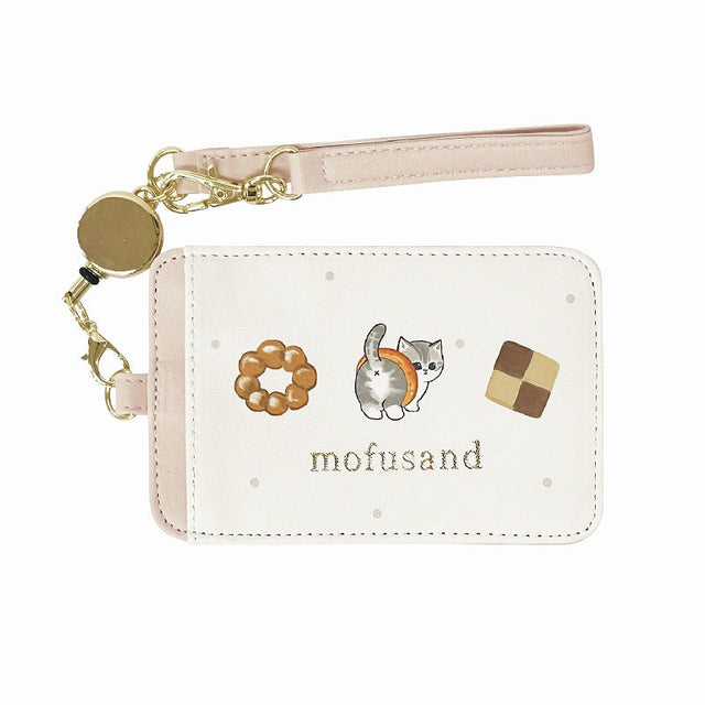 Porta pase Mofusand con diseño de dulces