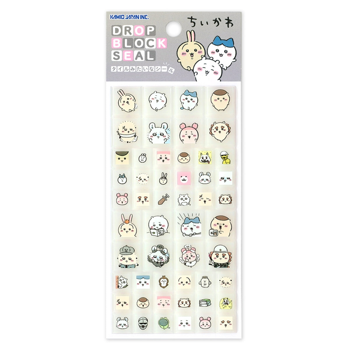 Stickers de bloques transparentes Chiikawa (Mix 2)