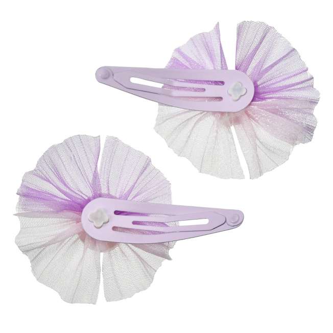 Set de 2 pinches infantiles de Rapunzel Flower Garden