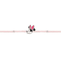 Pulsera de Minnie Mouse con cordón de nailon