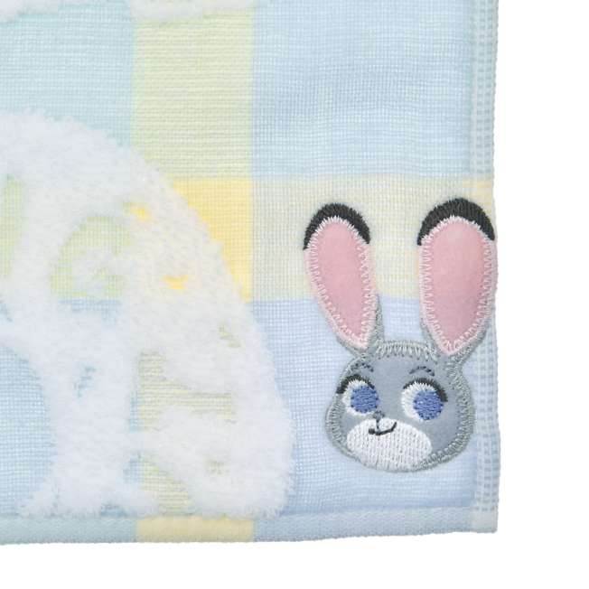 Toalla mini de gasa a cuadros de Judy Hopps