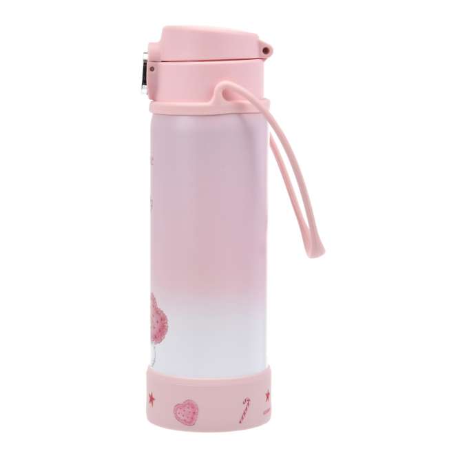 Botella de acero inoxidable de Marie con correa