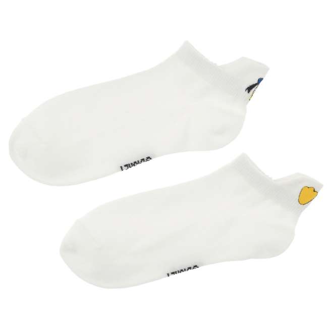 Calcetines asimétricos blancos de Donald Duck