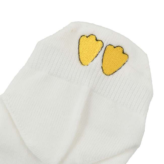 Calcetines asimétricos blancos de Donald Duck