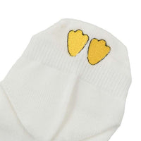 Calcetines asimétricos blancos de Donald Duck