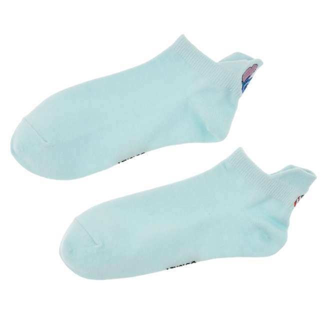 Calcetines azules asimétricos de Stitch y Scrump