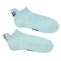 Calcetines azules asimétricos de Stitch y Scrump