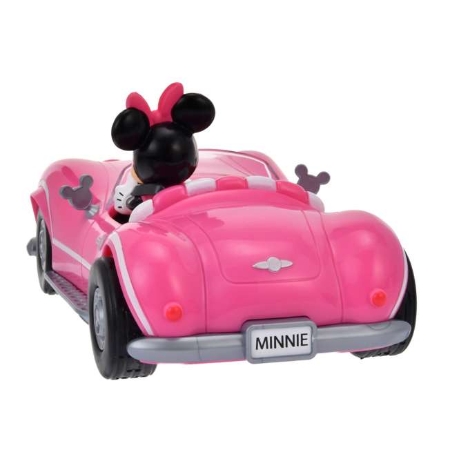Auto a control remoto de Minnie con luces y sonidos