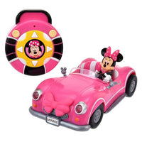 Auto a control remoto de Minnie con luces y sonidos