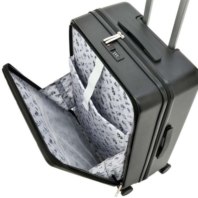 Maleta Mickey Mouse mediana 59 L negra