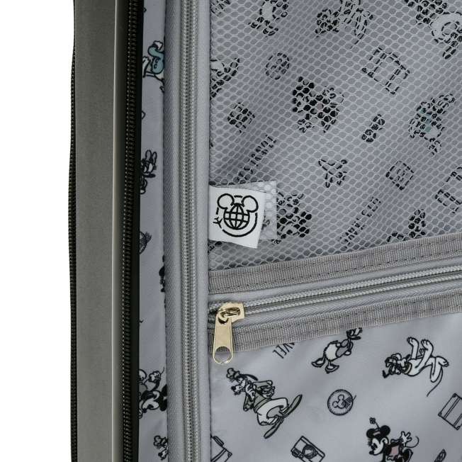 Maleta Mickey Mouse mediana 59 L negra