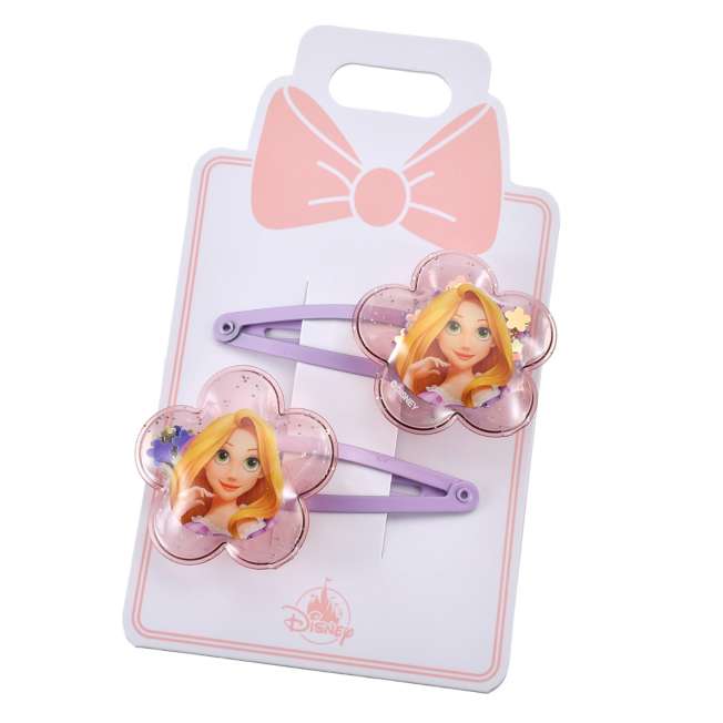 Set de 2 pinches para el pelo de Rapunzel