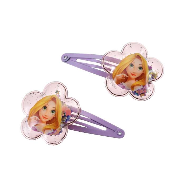 Set de 2 pinches para el pelo de Rapunzel