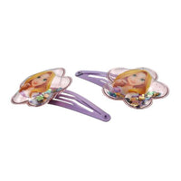 Set de 2 pinches para el pelo de Rapunzel
