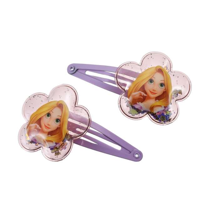 Set de 2 pinches para el pelo de Rapunzel