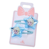 Set infantil de 2 pinches para el pelo de Elsa