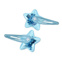 Set infantil de 2 pinches para el pelo de Elsa