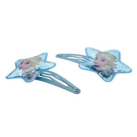 Set infantil de 2 pinches para el pelo de Elsa