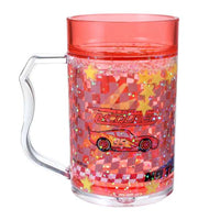 Vaso infantil con agua y hologramas de Lightning McQueen