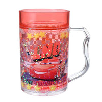 Vaso infantil con agua y hologramas de Lightning McQueen