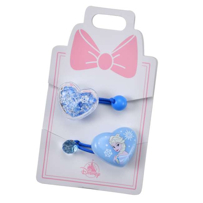 Set de colet infantiles de Elsa con corazones shaker