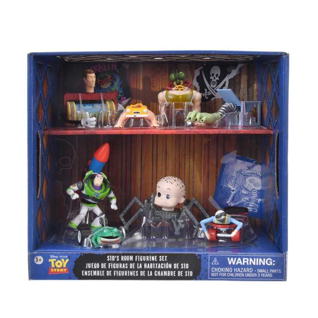 Set de figuras Toy Story 30th: Habitación de Sid